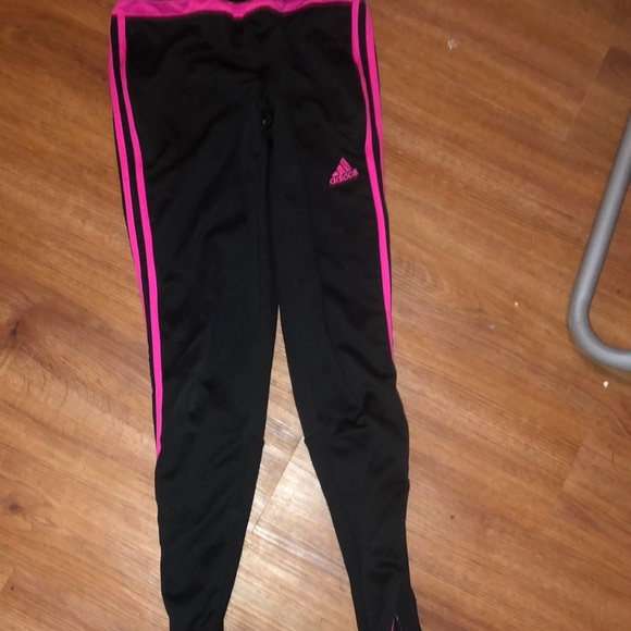 pink and black joggers